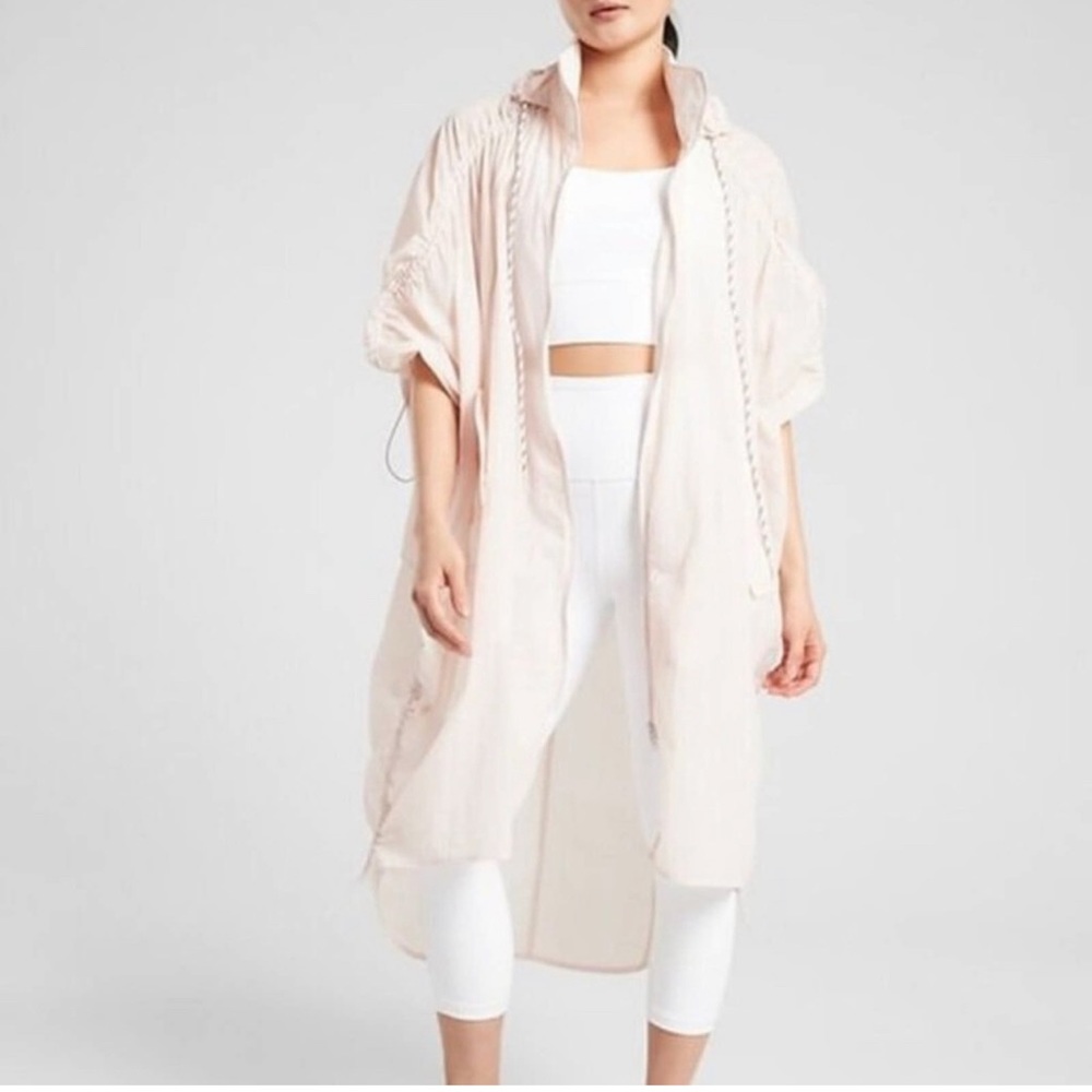 Athleta Parachute Canopy Long Jacket